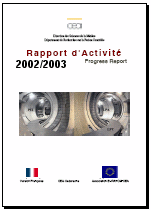 Rapport d'activité 2002-2003 du DRFC (172p, 7Mo, PDF)